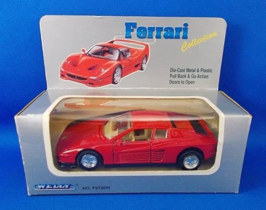 フェラーリテスタロッサけん引車　ヘルパ　1/87 オランダ限定商品　珍品ミニカー フェラーリテスタロッサけん引車 ヘルパ 1/87 オランダ限定商品